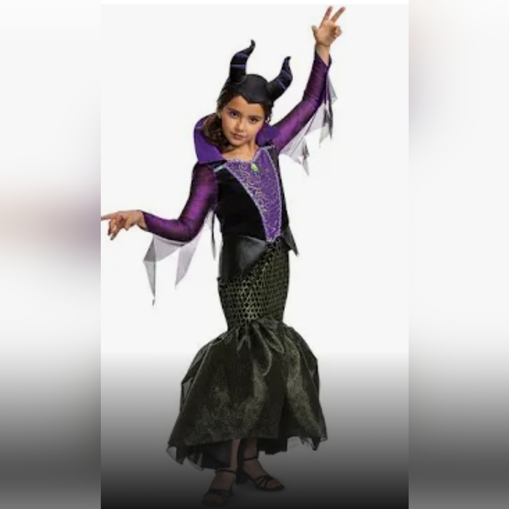 Maleficent costume kids